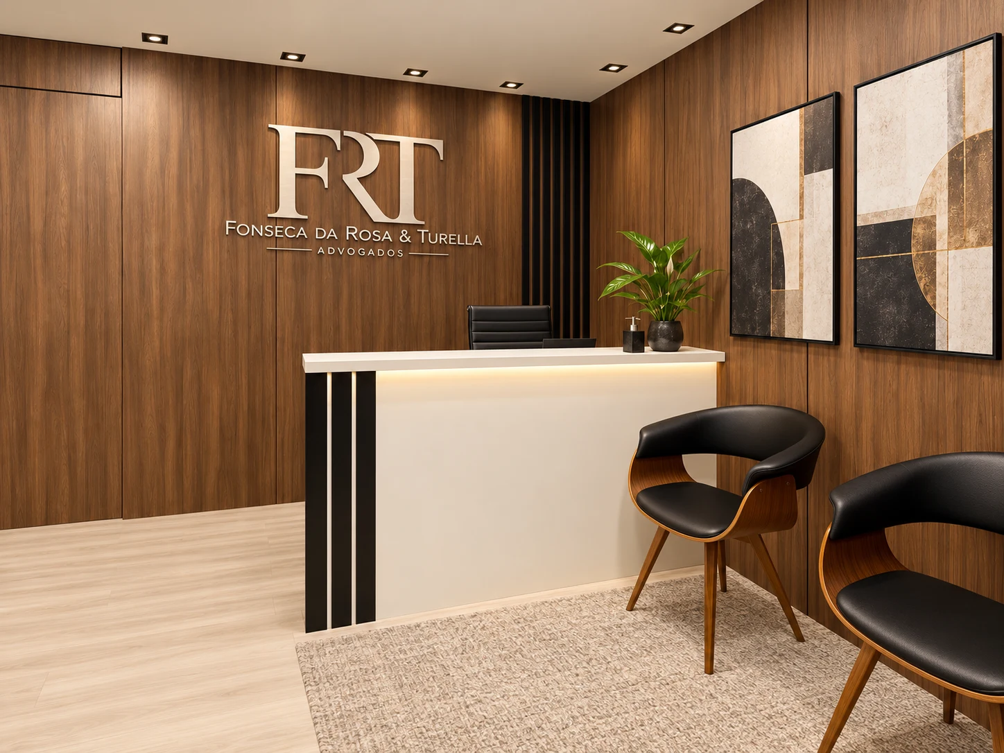 Recepção da FRT Advogados