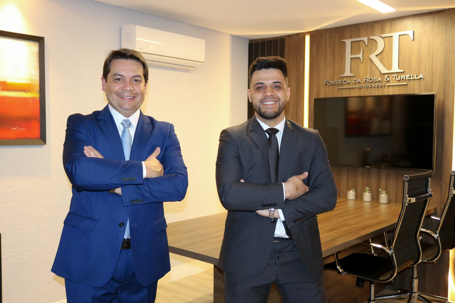 Sócios da FRT Advogados no escritório